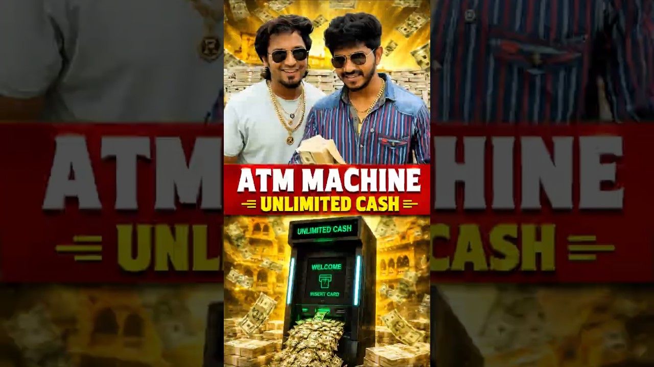 💸 ATM Machine &ndash; Unlimited Cash 😳 | Endless Money | Tamil Fantasy Comedy | Roll The Script