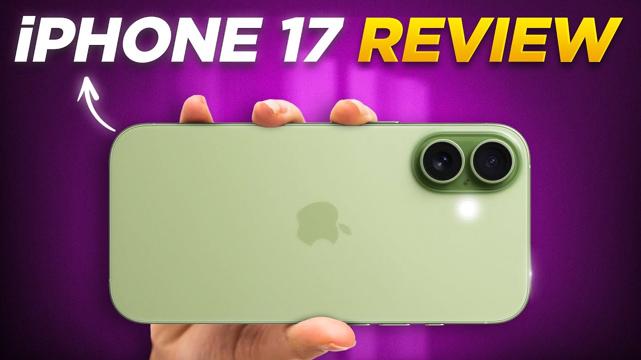 Apple iPhone 17 review in Hindi | Camera, battery, performance & price in India! 😳