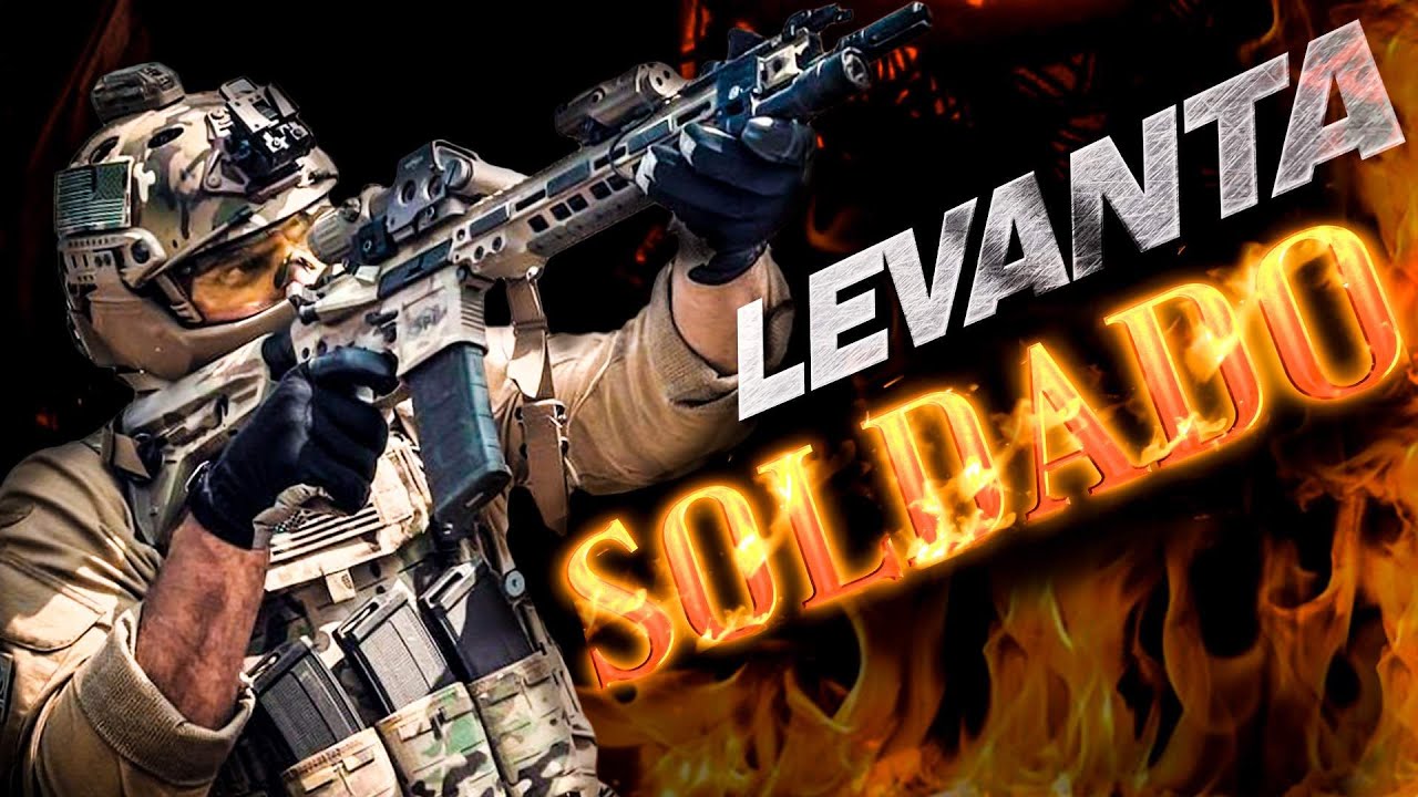 LEVANTA SOLDADO MÁXIMA MOTIVAÇÃO FORÇA E HONRA - JC Rap Feat Lp Rapper
