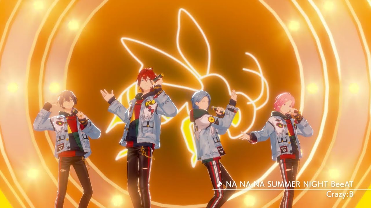 Crazy:B「NA NA NA SUMMER NIGHT BeeAT」 あんさんぶるスターズ！！ Music ゲームサイズMV