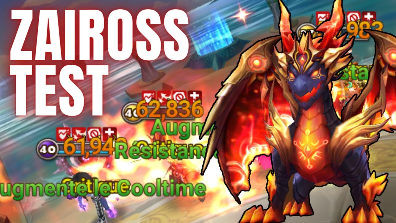 LES DÉGATS SONT INSANE ! TEST DU NOUVEAU ZAIROSS [Summoners war]
