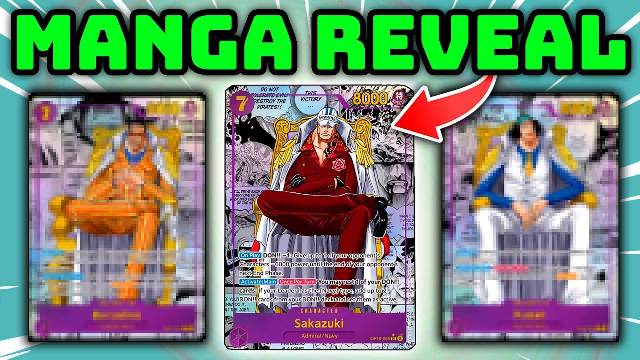 Наконец-то представлены карточки манги OP16!? (Карточная игра One Piece)