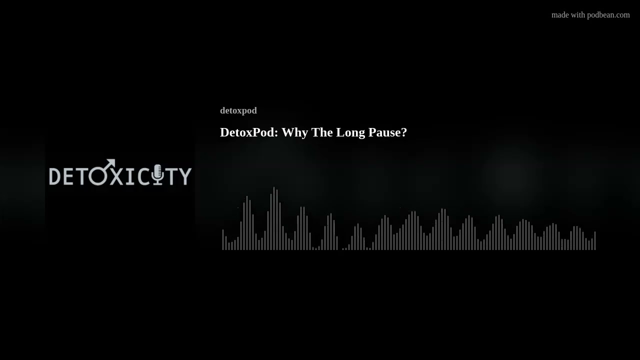 DetoxPod: Why The Long Pause?