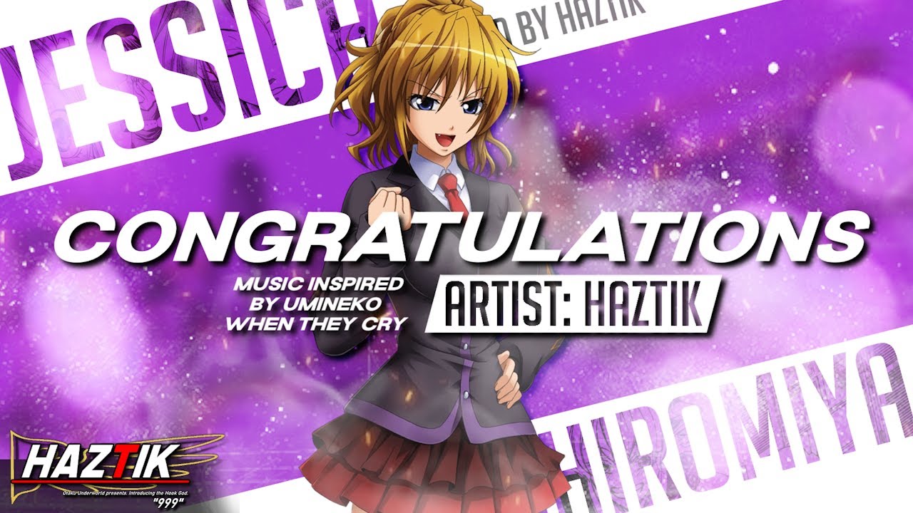 UMINEKO RAP | Congratulations - HazTik (prod. JaronOnTheBeat)| Umineko When They Cry AMV/VNMV