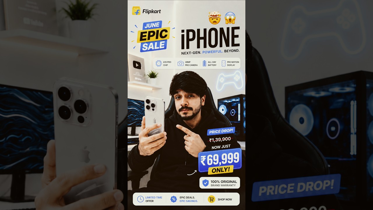 iPhone 17 Just ₹69,999? 🤯🔥
