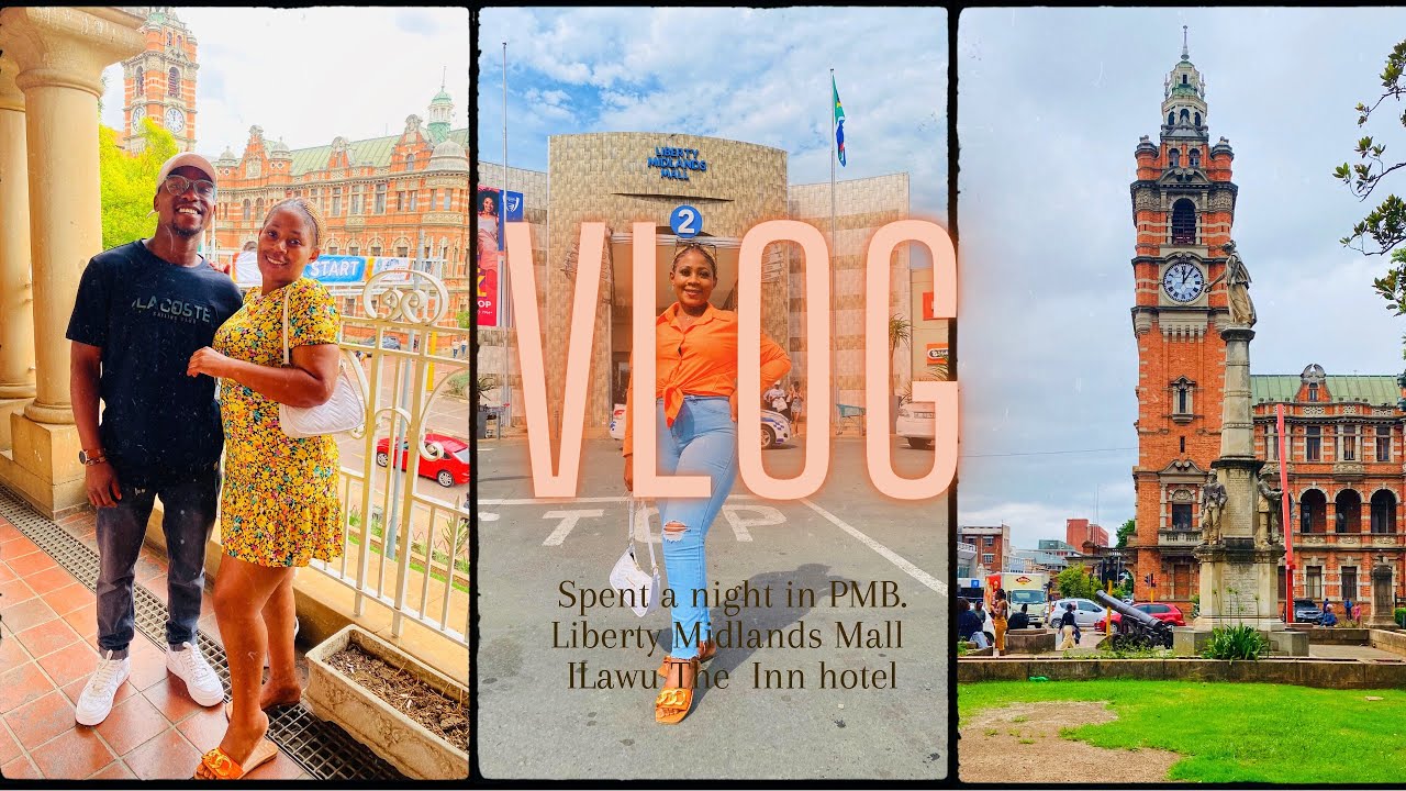 VLOG: Let’s go to Pietermaritzburg| Liberty Midlands Mall| Lunch at Spur| iLawu The Inn hotel| 🇿🇦