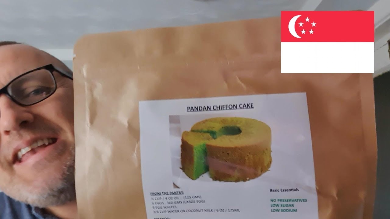Val Vlogs - Making a Chiffon Cake from Singapore