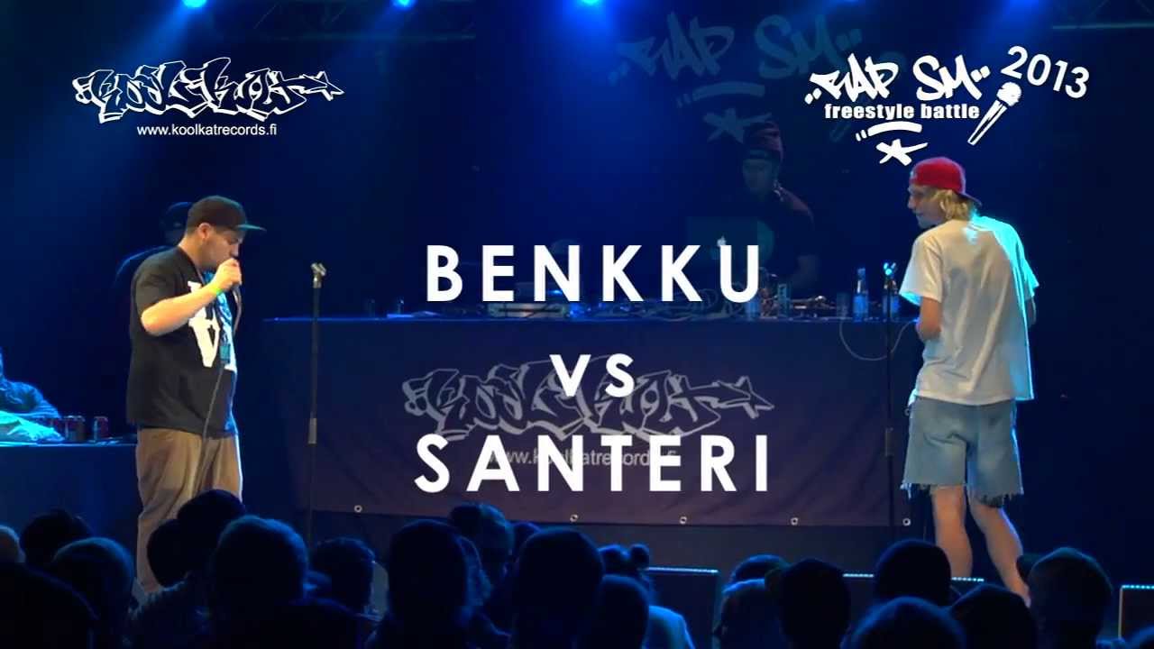 Benkku vs Santeri (RAP SM 2013, v&auml;lisarja battle)