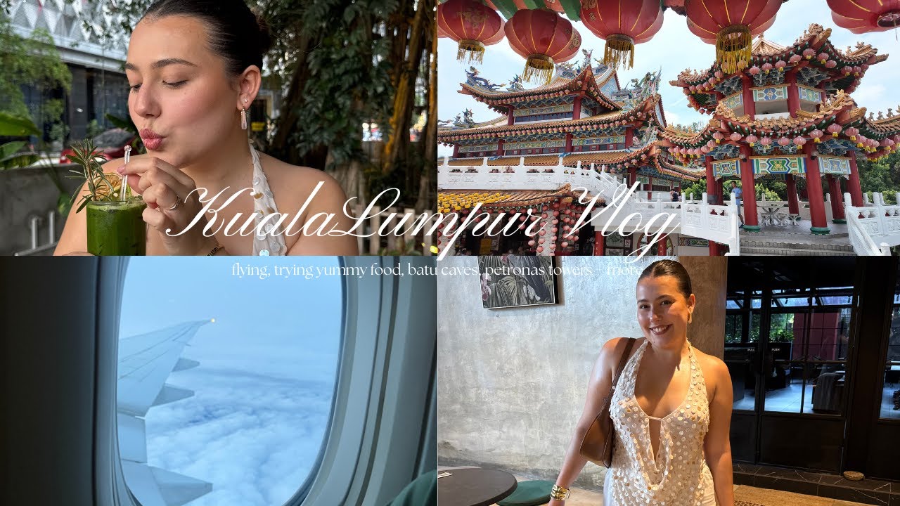KUALA LUMPUR VLOG | exploring the city, eating yummy food + more
