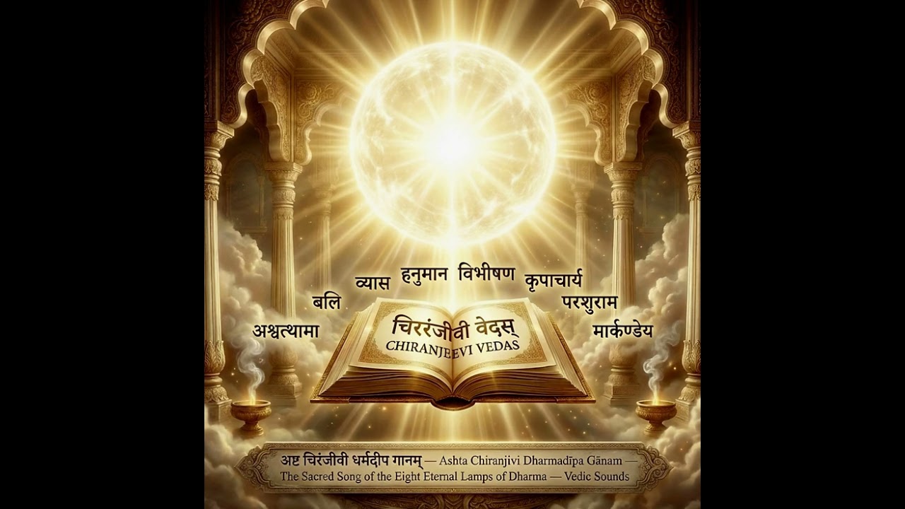 Ashta Chiranjivi Dharmadīpa Gānam — The Sacred light of Eight Eternal Lamps of Dharma — Vedic Sounds