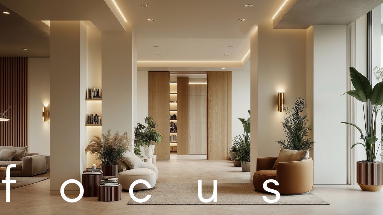 Deep Work in Minimalist Architecture &bull; Concrete Studio Ambience & Focus Beats