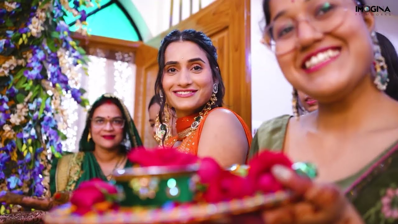 Pragya Haldi Rituals