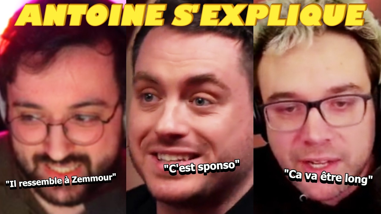 ANTOINE DANIEL S'EXPLIQUE, ETOILES PARLE des STARTERS 10G - La Crème de Twitch #509