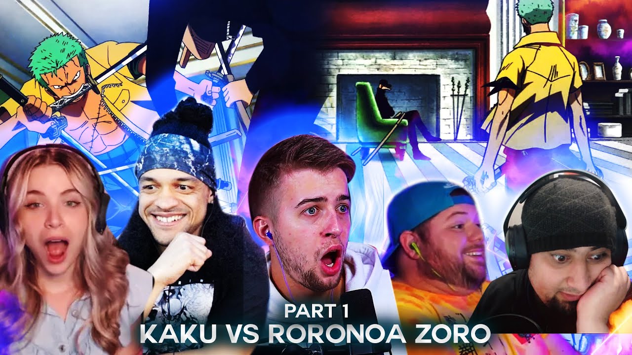 Zoro vs Kaku ! Part 1 ! Reaction Mashup