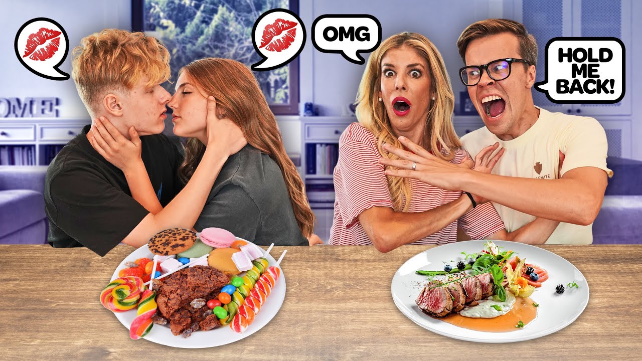 First DOUBLE DATE with Rebecca Zamolo TEEN vs ADULT **Couples Challenge**❤️| Piper Rockelle
