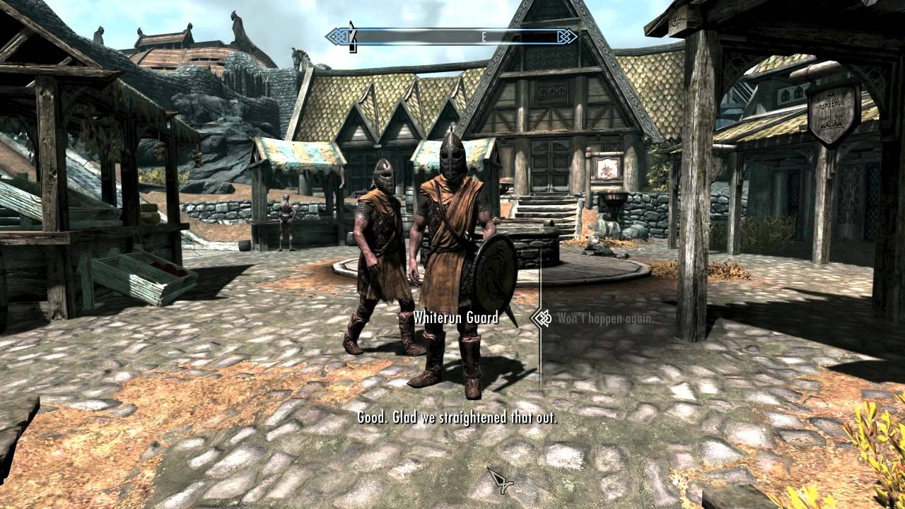 Skyrim: stop right there criminal scum