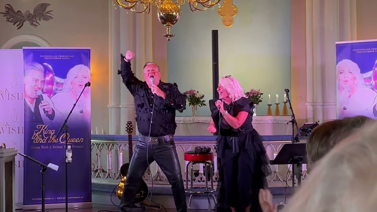 Suspicious minds - Glenn Wish Helene Wish Persson (live 2023)