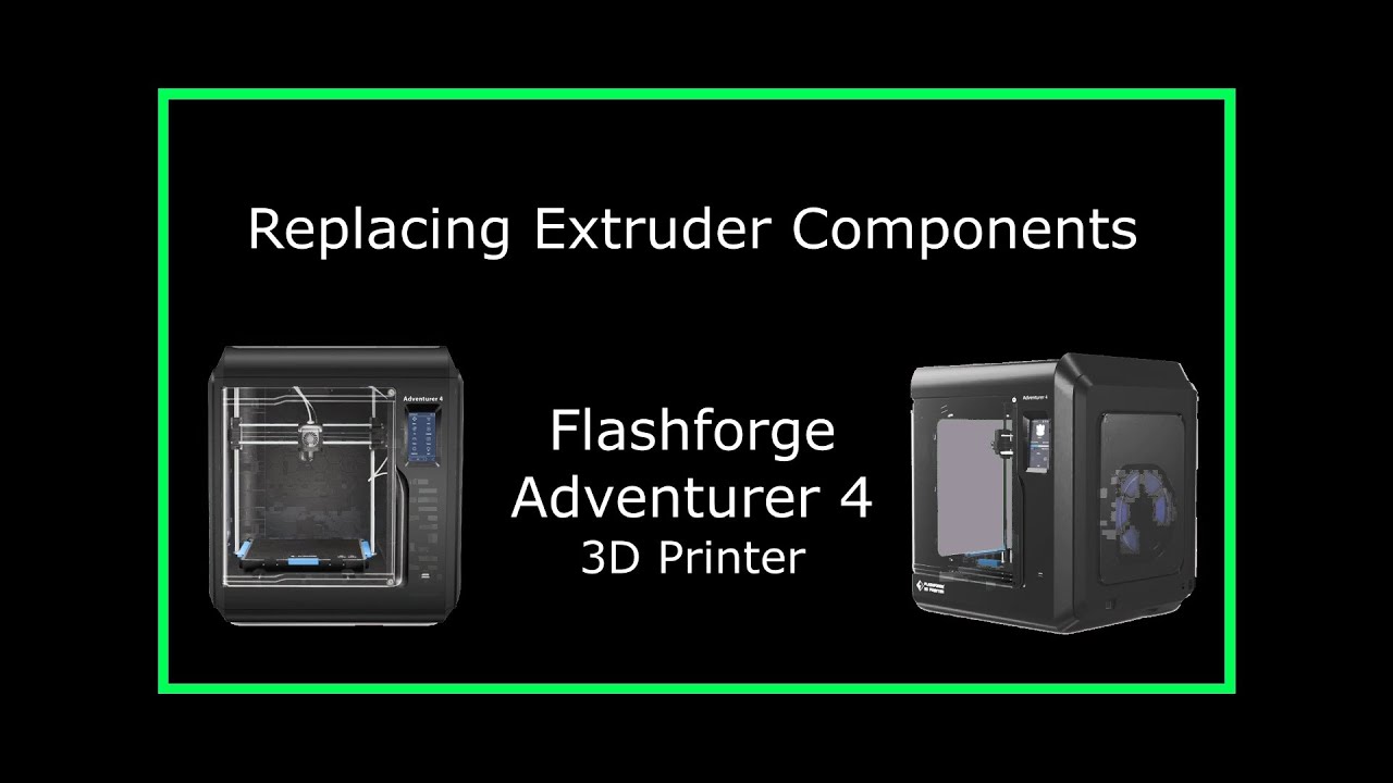 Flashforge Adventurer 4 Extruder Mount Replacement