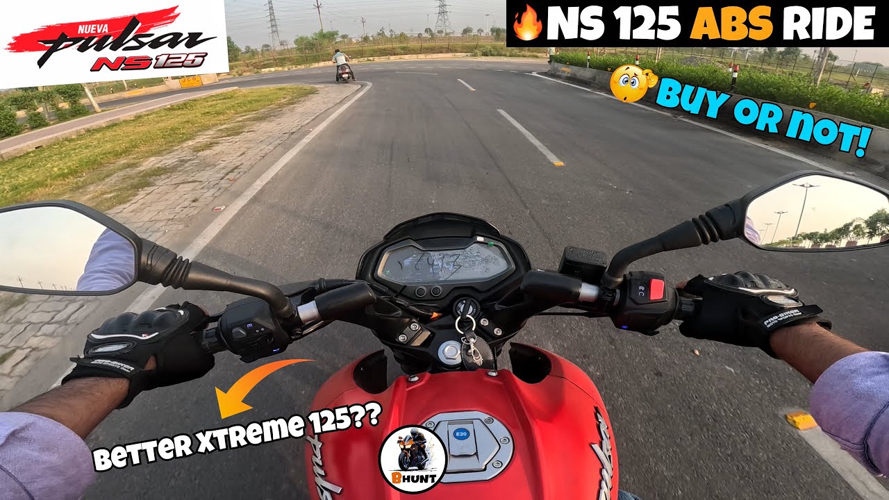 2025 Bajaj Pulsar NS125 ABS OBD-2B Model Review🔥- Better Than Hero Xtreme 125R ? @BikesHunt