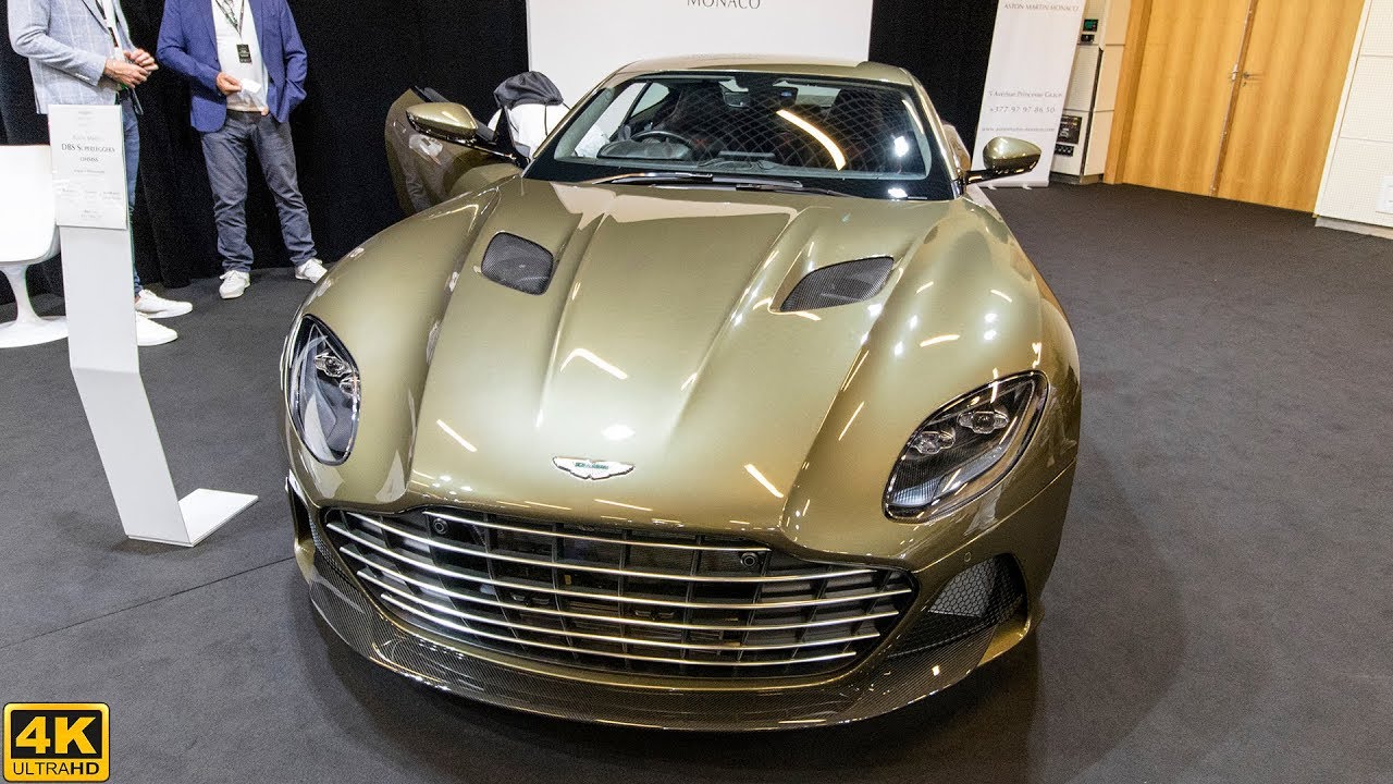 ASTON MARTIN DBS SUPERLEGGERA OHMSS EDITION - TOP MARQUES MONACO [2019 4K]
