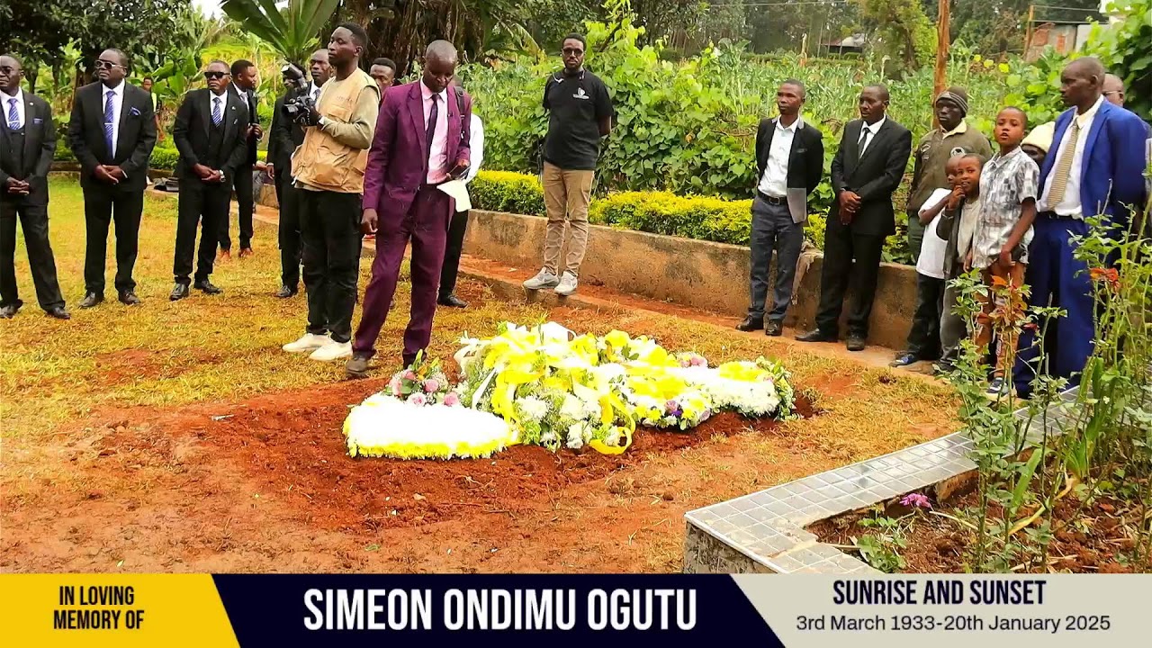 IN LOVING MEMORY OF ELDER SIMEON ONDIMU OGUTU DAY 2