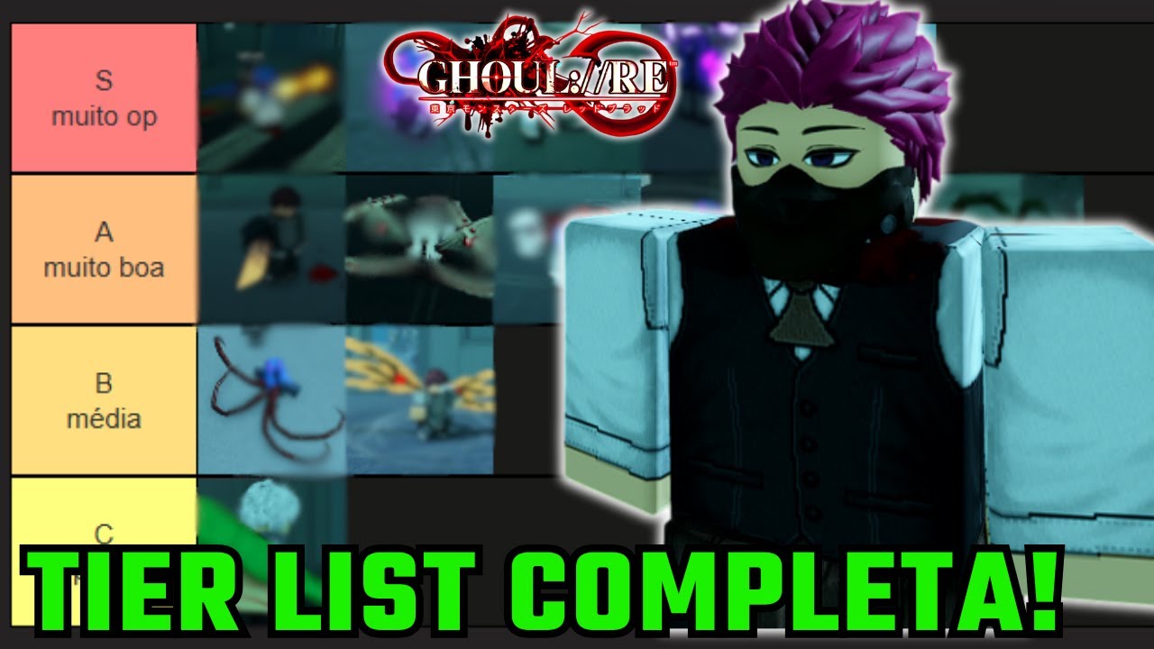TIER LIST DAS MELHORES KAGUNES NO GHOUL://RE!