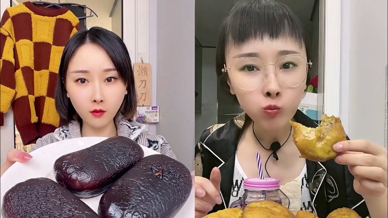 ASMR Mukbang EP001  landaodao #帅哥美女吃播 #EatingShow #asmr #chinesefood 🍔🍘🍚🍙🍛🍜🍝🍦🍰🍲🍳