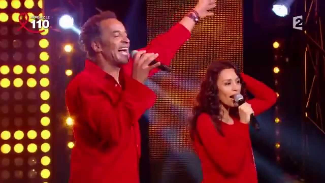Aïda Touihri et Yannick Noah 