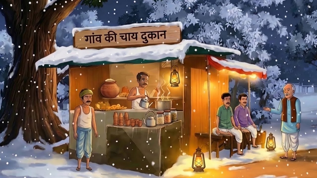 गांव की चाय दुकान l Hindi Kahani | Moral Stories | Bedtime Stories l Emotional Story in Hindi 