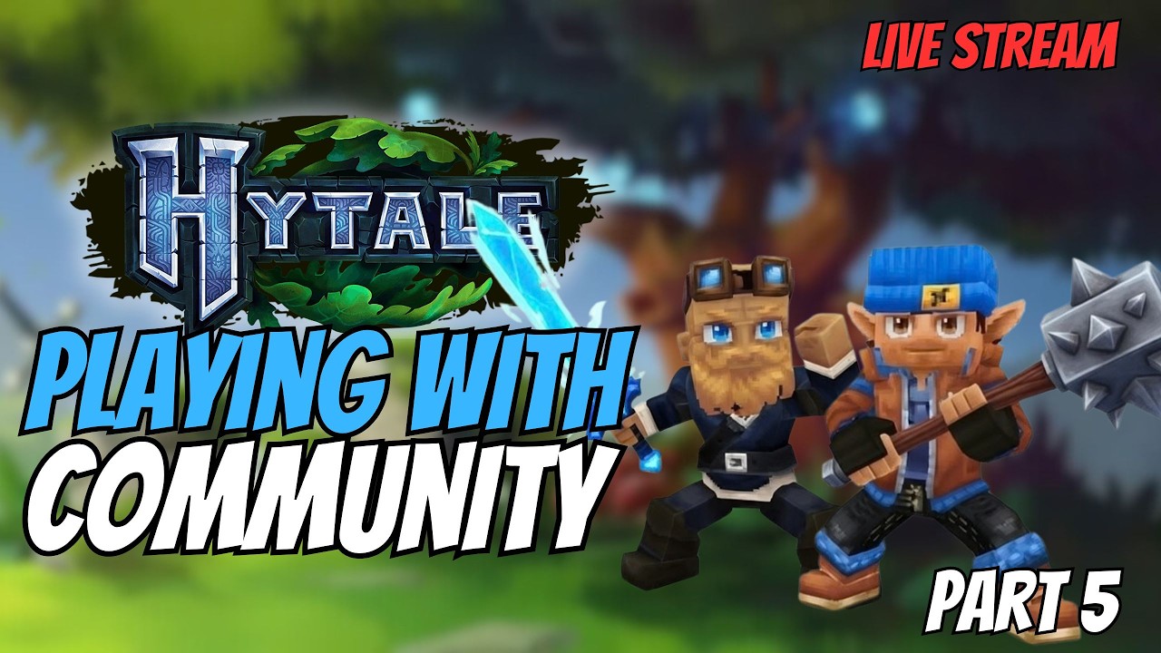 Hytale Survival | Playing with Community