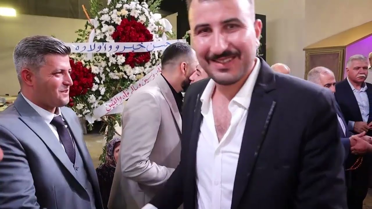حفل زفاف العريس المحامي أحمد مجاهد كابي ج (5) اخراج ياسين نعمه 0944440502