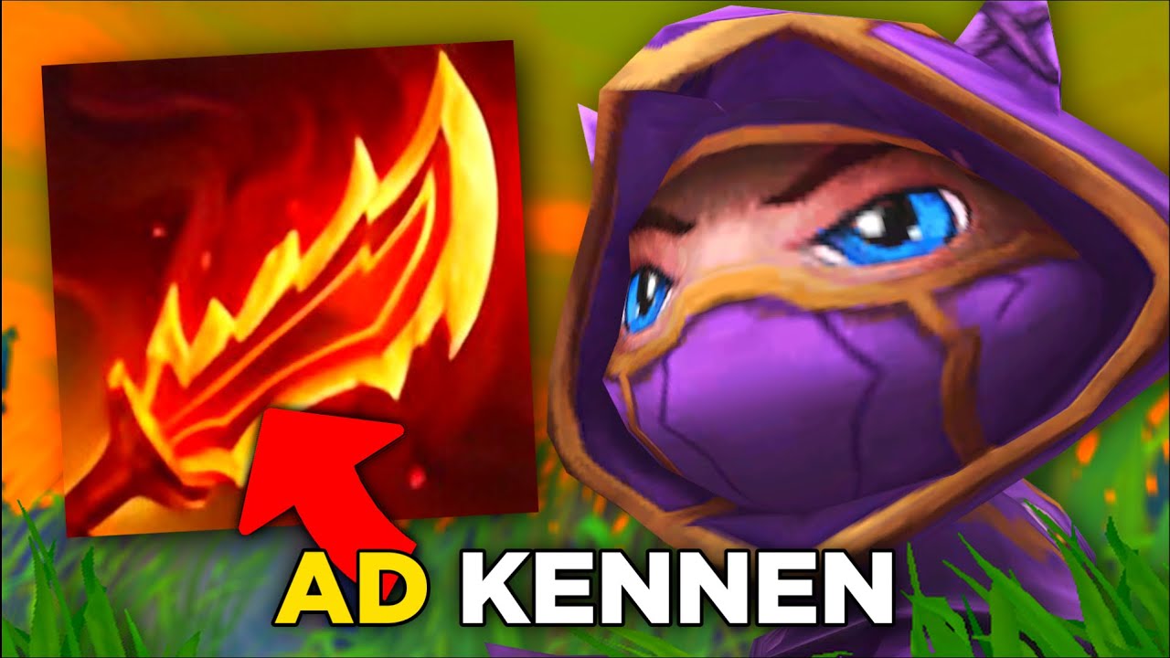 Full AD Kennen jest potężny w League of Legends