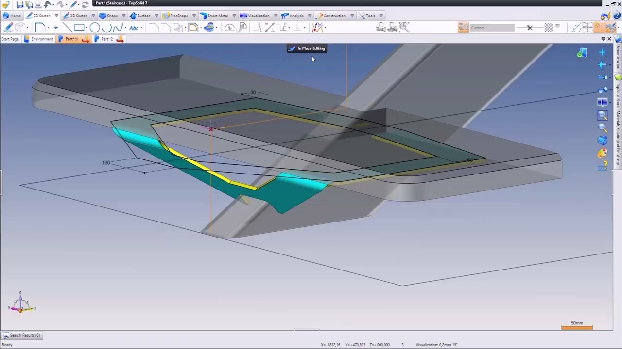Geländer- und Treppenbau mit TopSolid'Steel – Revolutioniere deine Konstruktion!