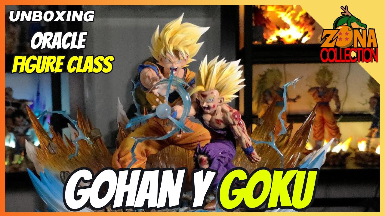 GOHAN y GOKU 1/6 Dragon Ball 🐉by |ORACLE FIGURE CLASS| Unboxing y Review en Español