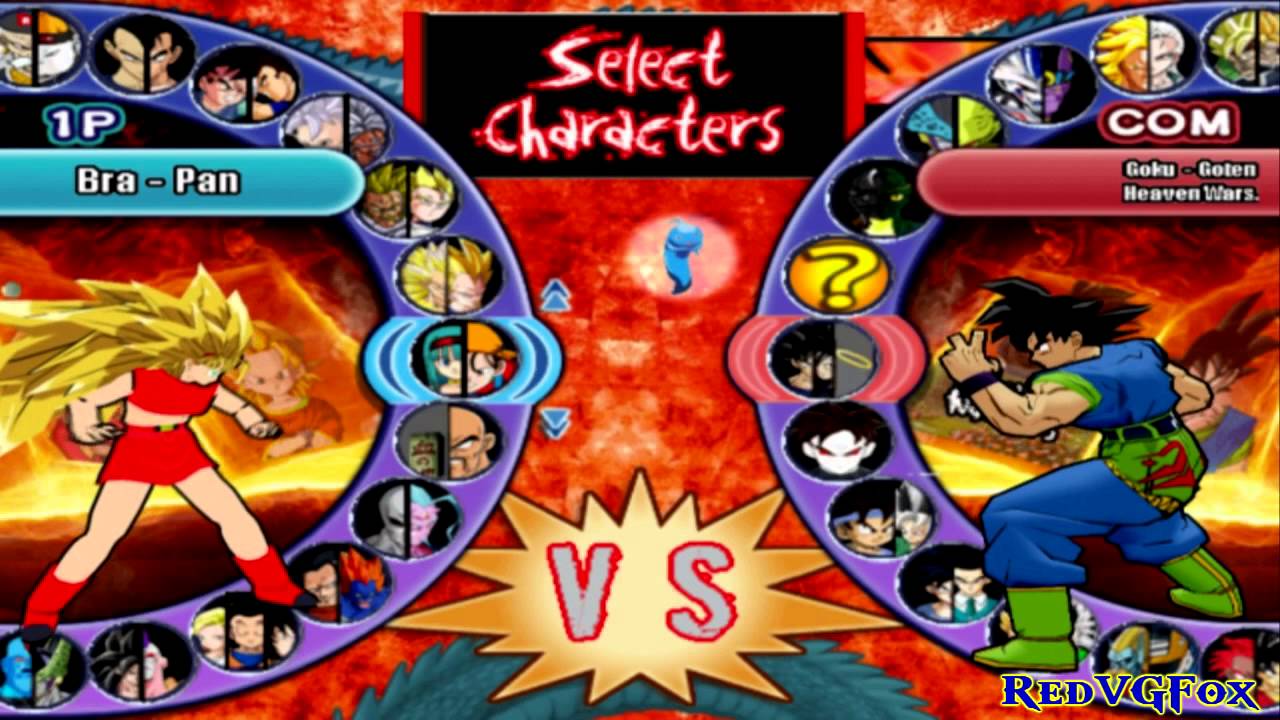 Full Characters List - Dragon Ball AF: Budokai HD