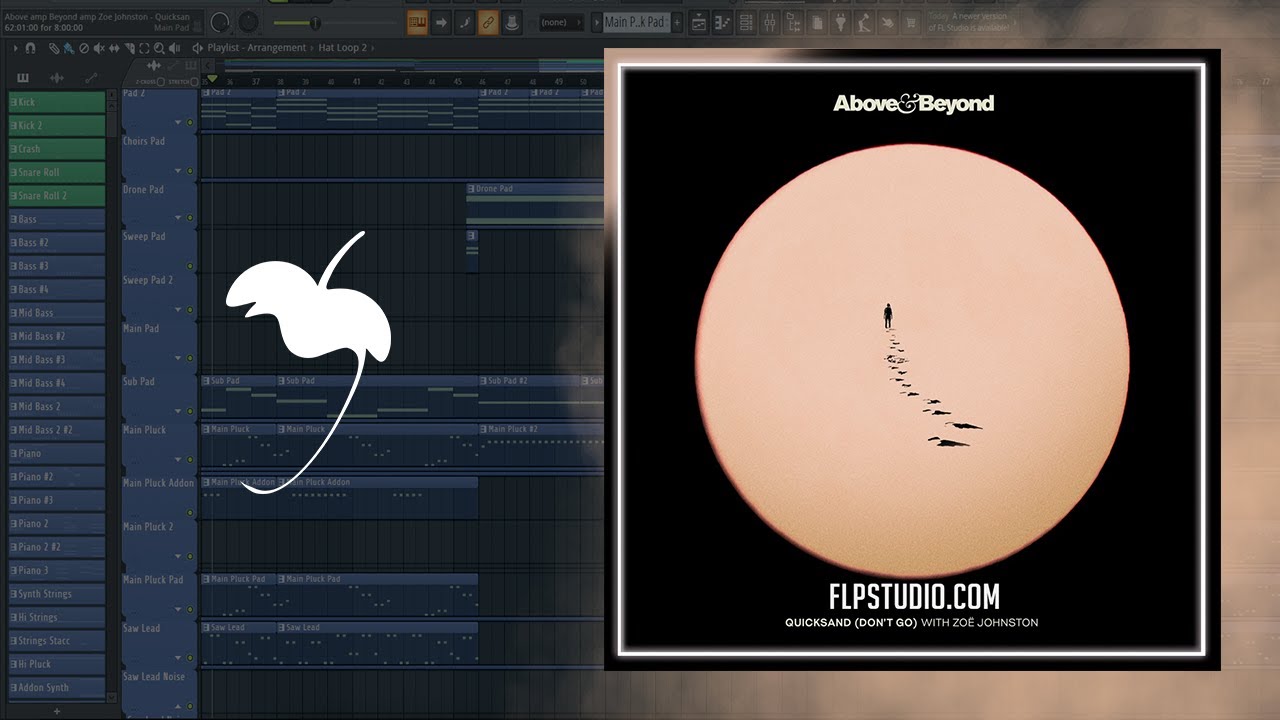 Above & Beyond and Zo&euml; Johnston - Quicksand (Don't Go) (FL Studio Remake)