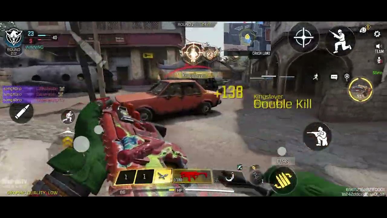 COD Mobile 4 Finger Full Gyro Gameplay 🔥 | OnePlus Nord CE 5 | @sengXbro