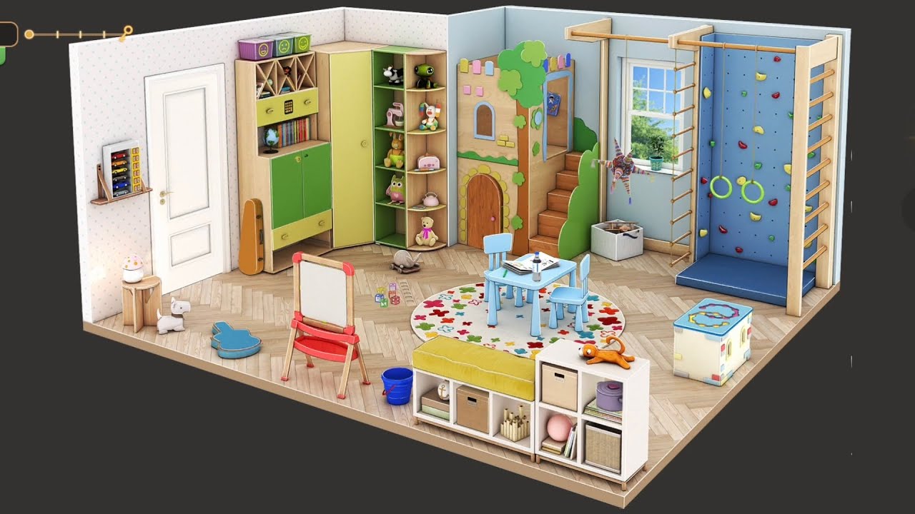 Rooms & Exits Escape Room Game Level 8 Kids Playroom Chapter 3 Game Walkthrough Solution