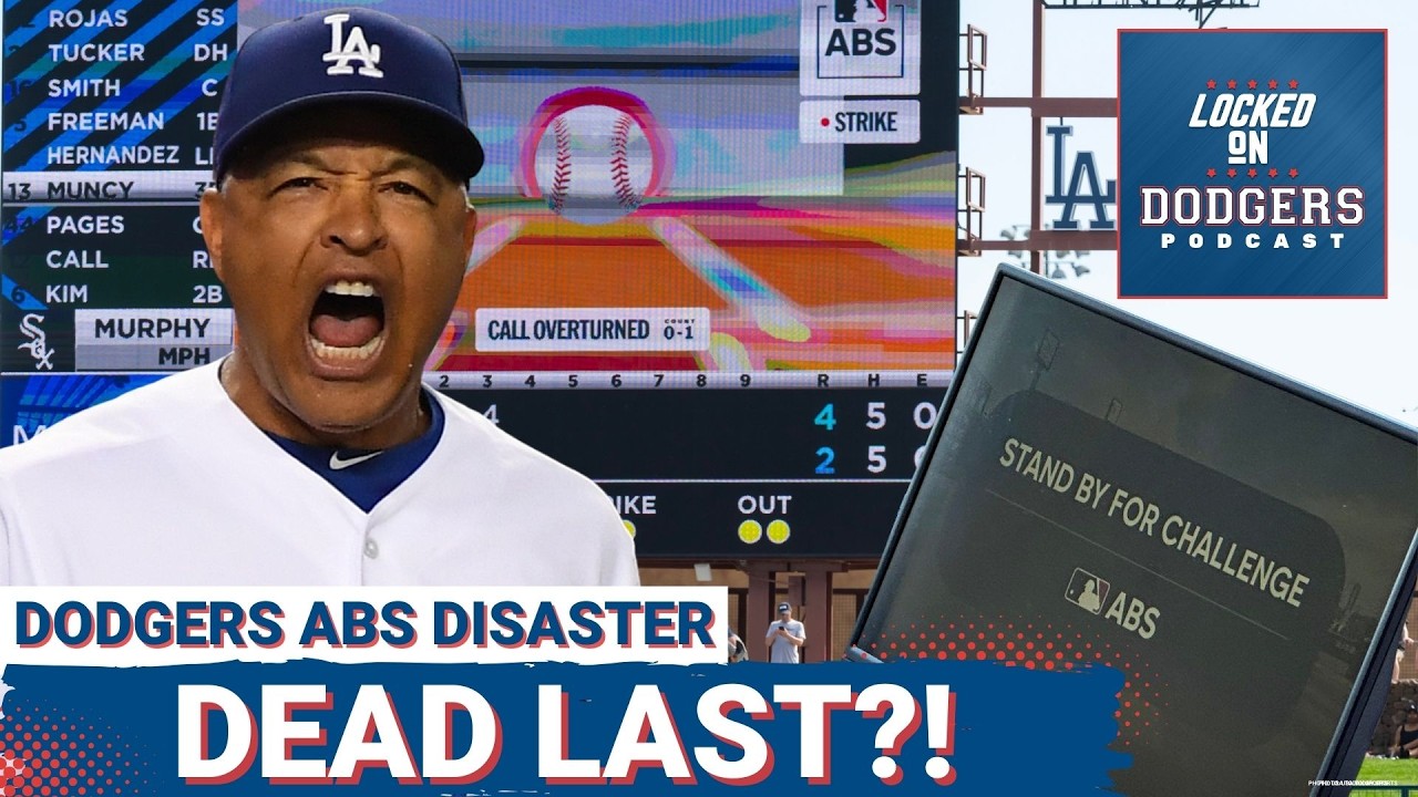 ALARMING: Los Angeles Dodgers DEAD LAST in ABS Challenges | Gavin Stone SHOULDER SETBACK