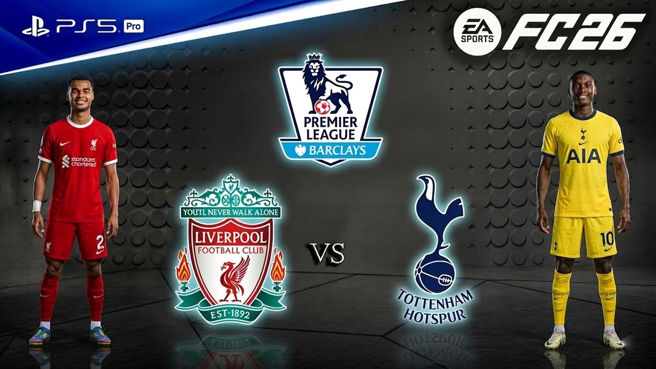 FC 26 - Liverpool vs. Tottenham Hotspur - Premier League 25/26 Full Match | PS5™ Pro [4K60]