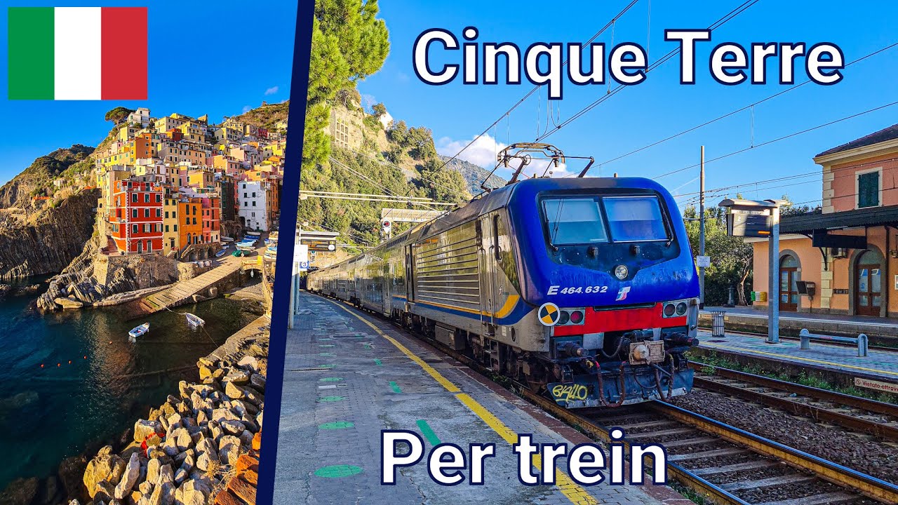 De schilderachtige CINQUE TERRE in ITALIË per TREIN 🇮🇹 #BartVlog