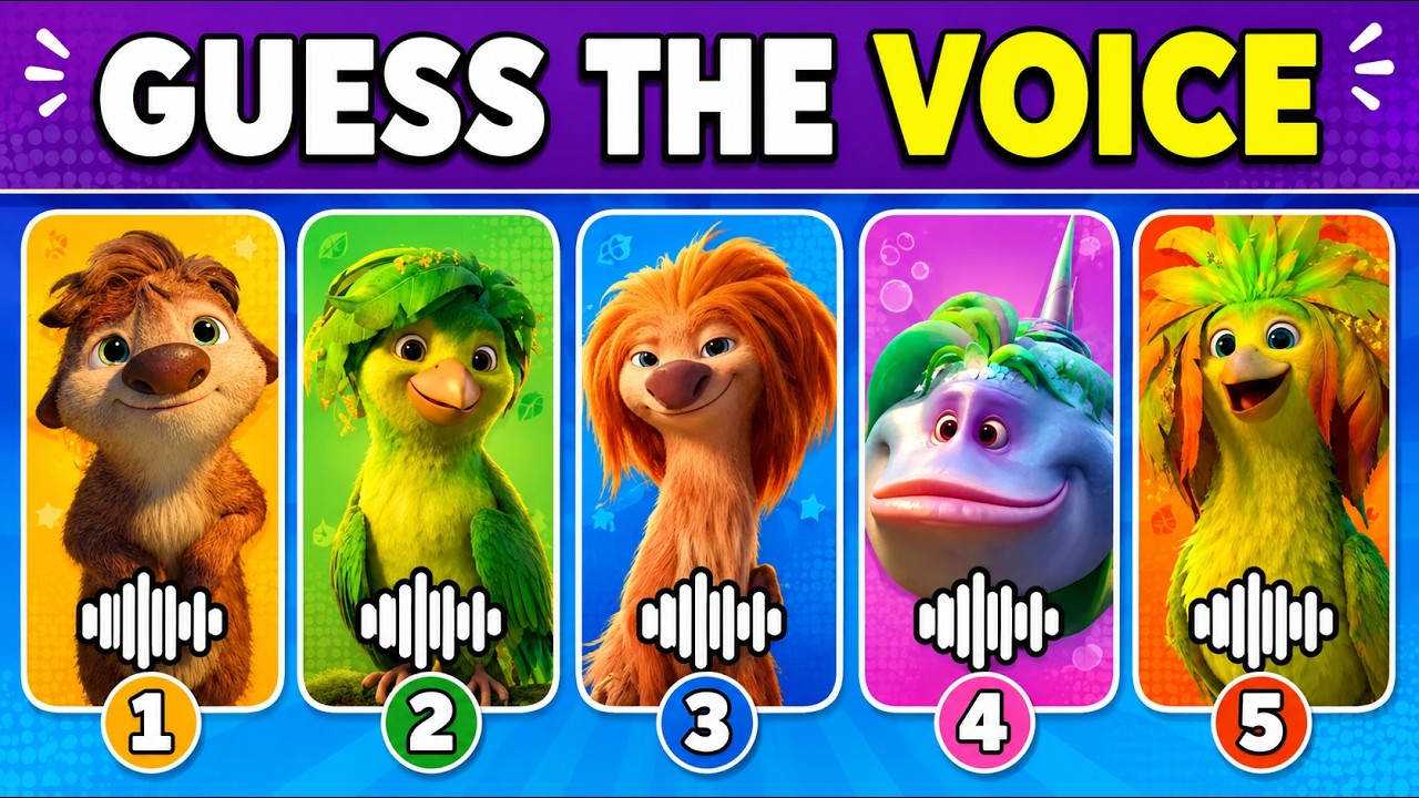 Guess the Character by the Voice Swap! | Quiz Challenge 🔊🔥 Iv,y Ollie, Boogle