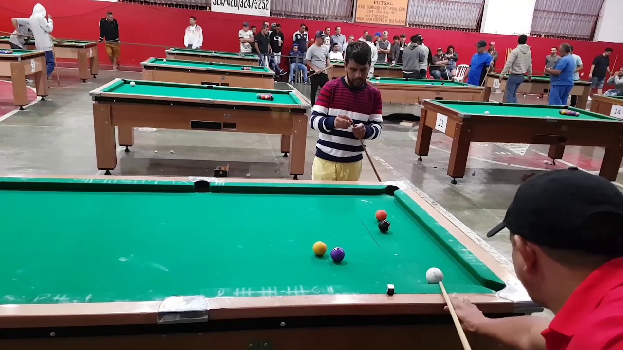 BAIANINHO DE MAUÁ X CATATAU ASSIS  Torneio de Votorantim Sabado sinuquinha par ou impar