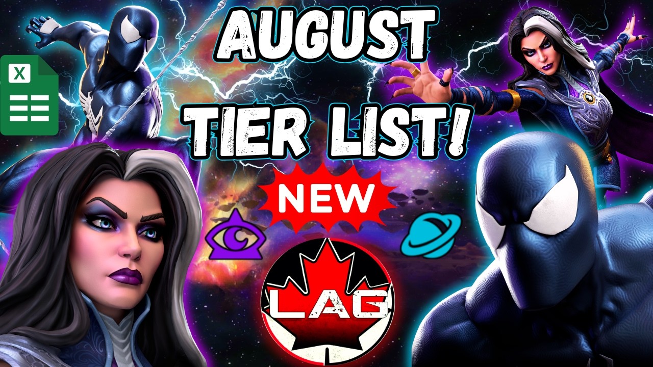 📢 НОВЫЙ тир-лист за август!! Агата и Симбиот Человек-паук (Реворк) &mdash; Marvel Contest of Champions ...