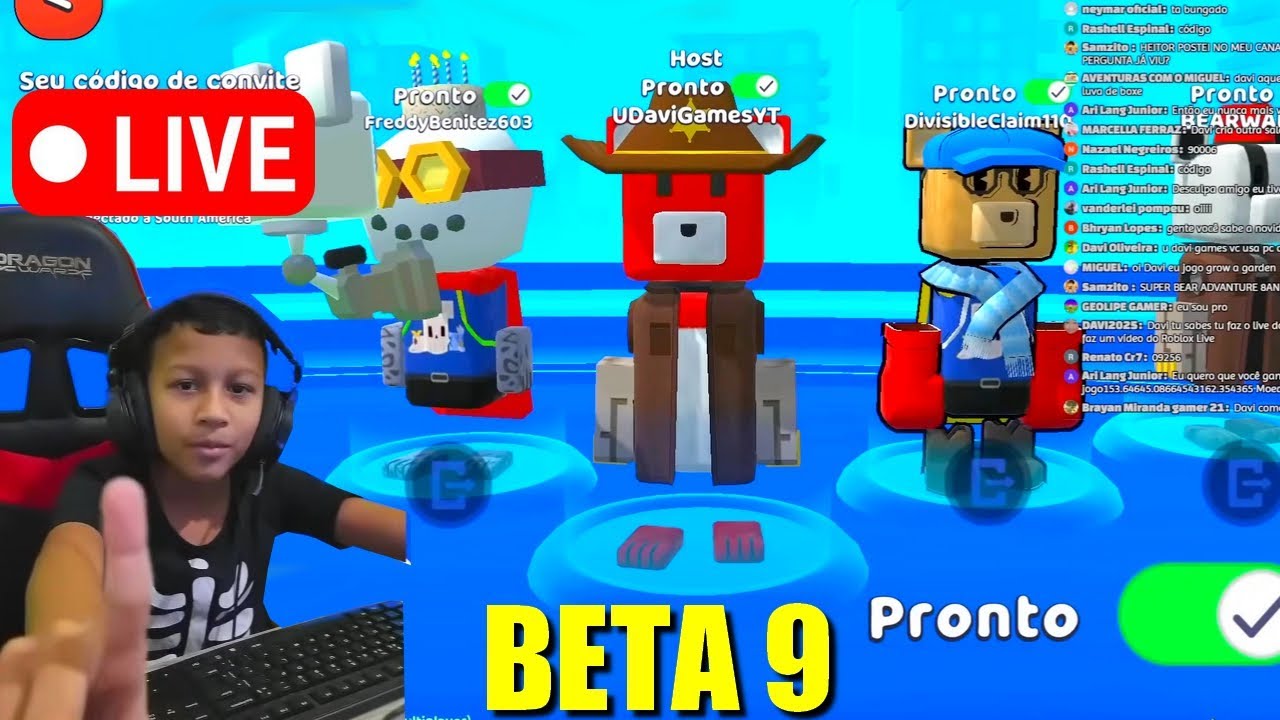 🔴JOGANDO COM INSCRITOS🔴MULTIPLAYER DO SUPER BEAR ADVENTURE,  SUPER BEAR UPDATE 12 BETA 9, LIVE SBA
