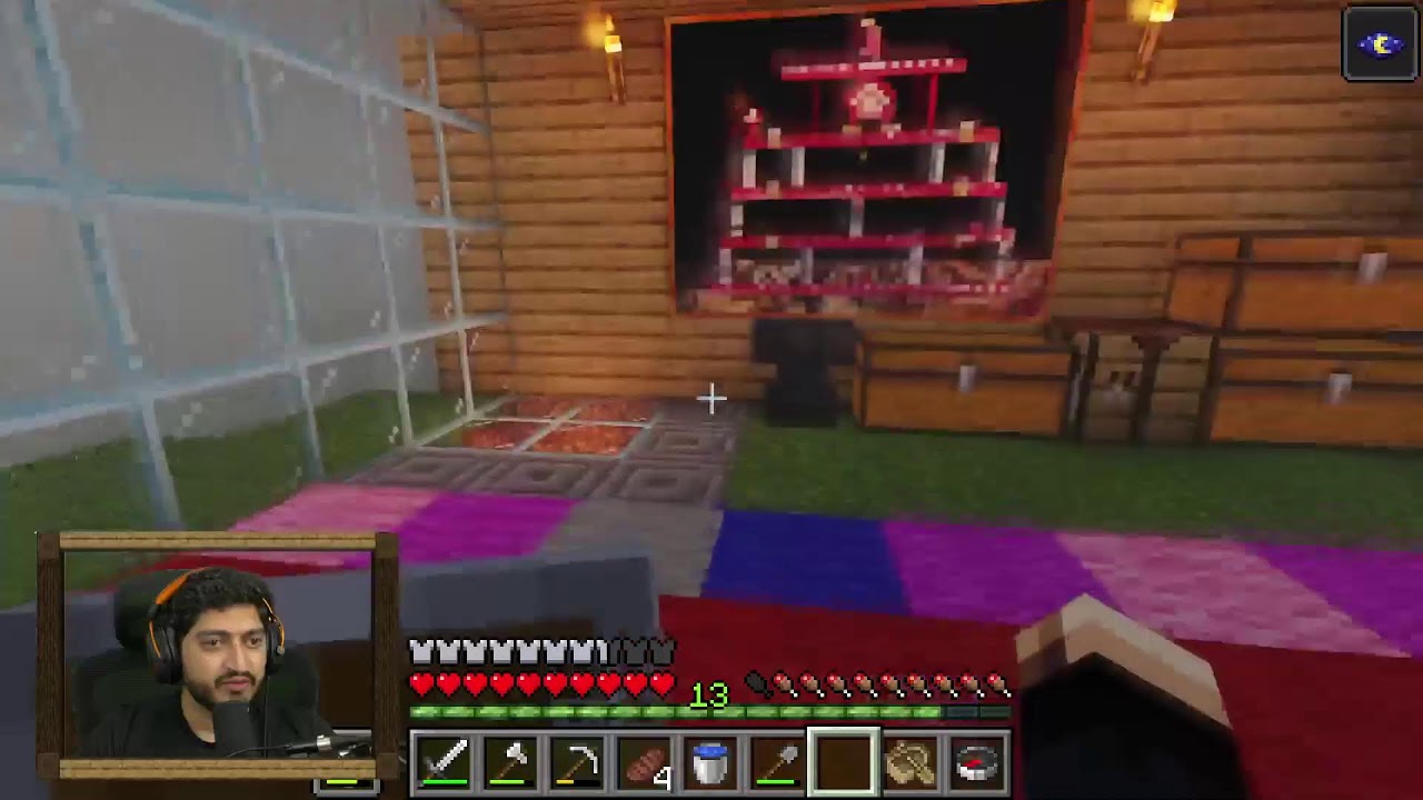 returning to my solo minecraft world after ages