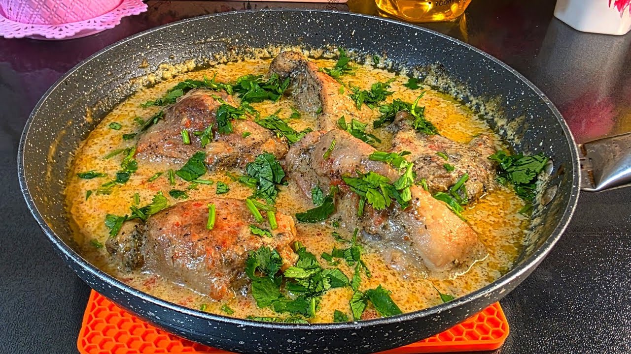 ​Почему я не знала этого рецепта раньше?🤔 Курица, которую можно есть губами❗️❤️‍🔥