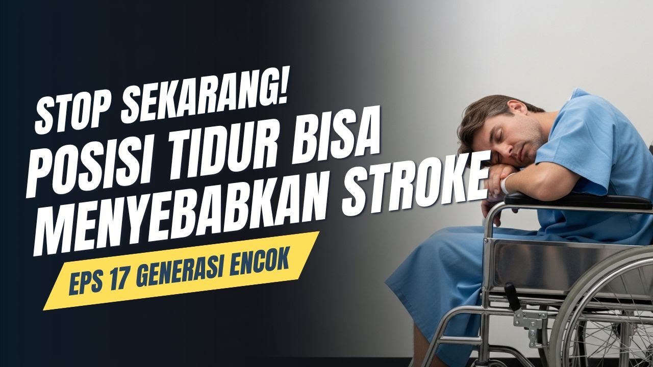 STOP! Posisi Tidur Sejuta Umat Ini Ancaman Stroke Fatal!