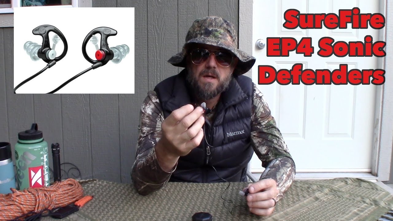 Ear Protection for the field, SureFire EP4 Sonic Defenders.