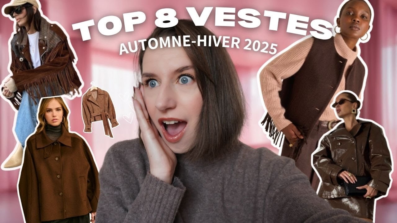 VESTES TENDANCES AUTOMNE-HIVER 2025/2026 + MEGA SELECTION 🍂